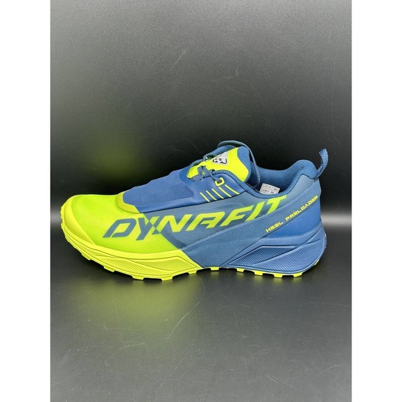 Dynafit Ultra 100 Poseidon Florence Yellow Trail Running Shoe 8968 Men's Sz 10.5 - Picture 10 of 10